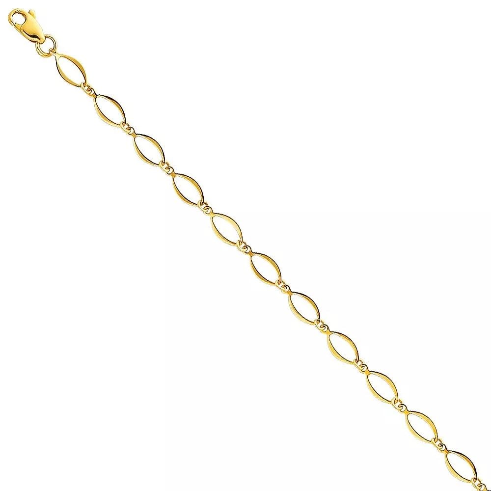 NEW 14K YELLOW GOLD LIGHT BRACELET (1 of 2)