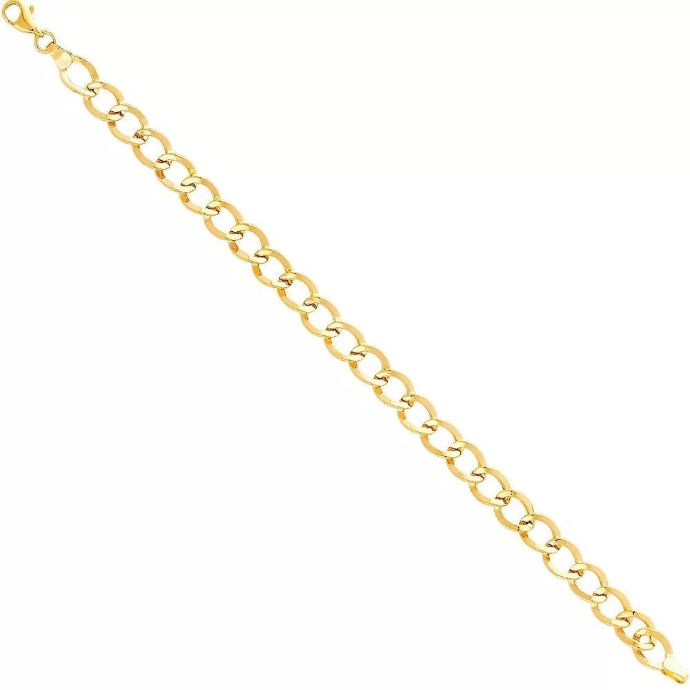 NEW 14K YELLOW GOLD LIGHT FANCY BRACELET (1 of 2)