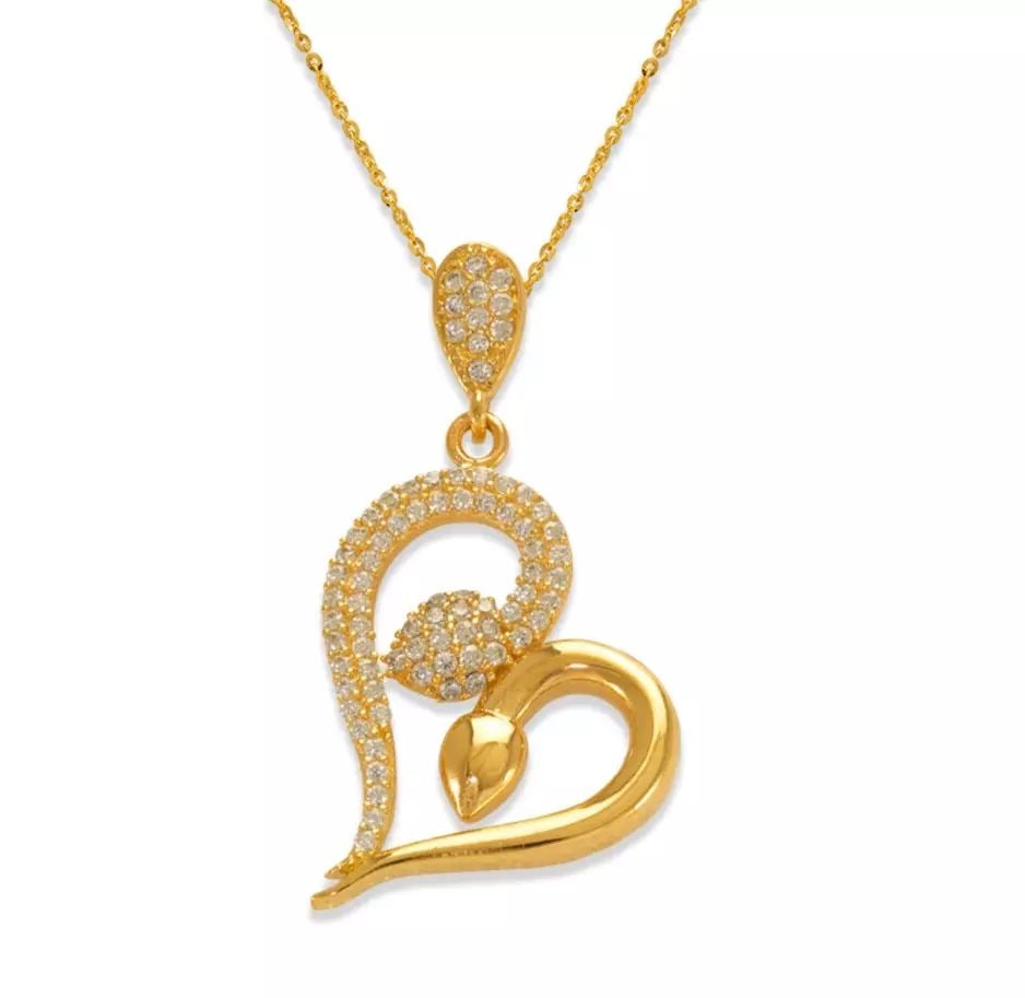 NEW 14K YELLOW GOLD FANCY HEART CZ PENDANT: NEW 14K YELLOW GOLD FANCY HEART CZ PENDANT 14K Yellow Gold Approx. 20x20.5mm High Polished/Cubic Zirconia Chains Sold Separately Weight: 2.3 Grams