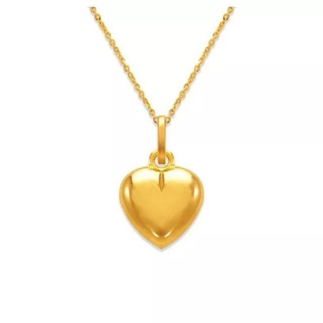 NEW 14K YELLOW GOLD 12 MM HEART CHARM PENDANT: NEW 14K YELLOW GOLD 12 MM HEART CHARM PENDANT 14K Yellow Gold Approx. 12x12mm Hollow Chains Sold Separately Weight: 1.2 Grams
