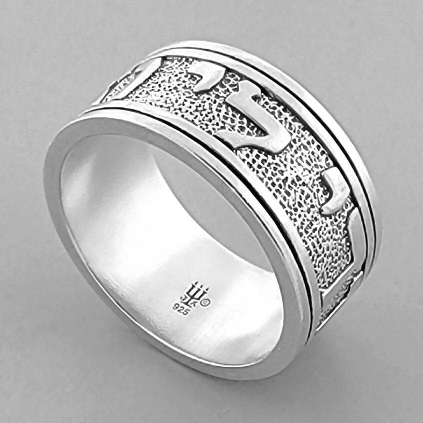 VINTAGE JAMES AVERY STERLING SILVER LOVE BAND RING SIZE 8 (1 of 2)