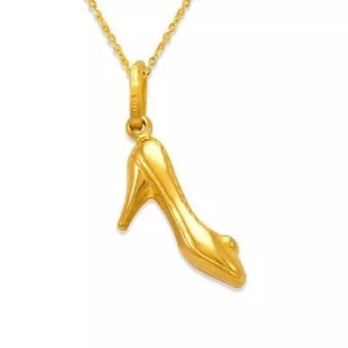 NEW 14K YELLOW GOLD HIGH HEEL CHARM PENDANT: NEW 14K YELLOW GOLD HIGH HEEL CHARM PENDANT 14K Yellow Gold Approx. 9x18mm Hollow Chains Sold Separately Weight: 0.9 Grams