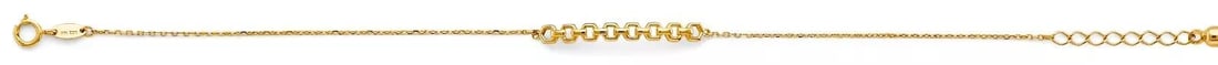 NEW 14K YELLOW CENTER ID BRACELET (1 of 2)