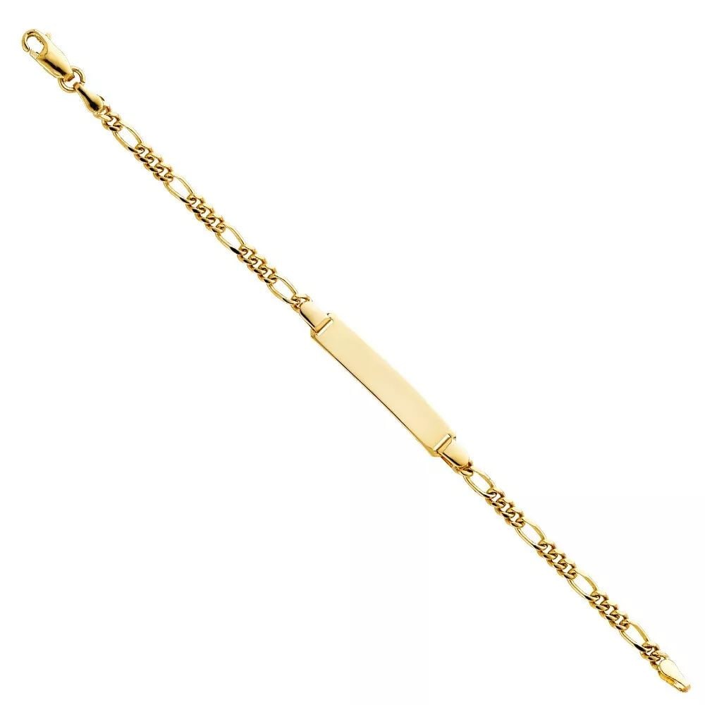 NEW 14K YELLOW BABY ID BRACELET (1 of 2)