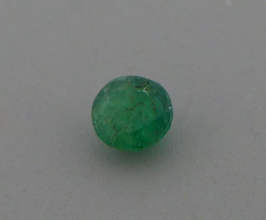 0.13ct NATURAL COLOMBIAN GREEN EMERALD ROUND CUT 3.1MM (1 of 2)