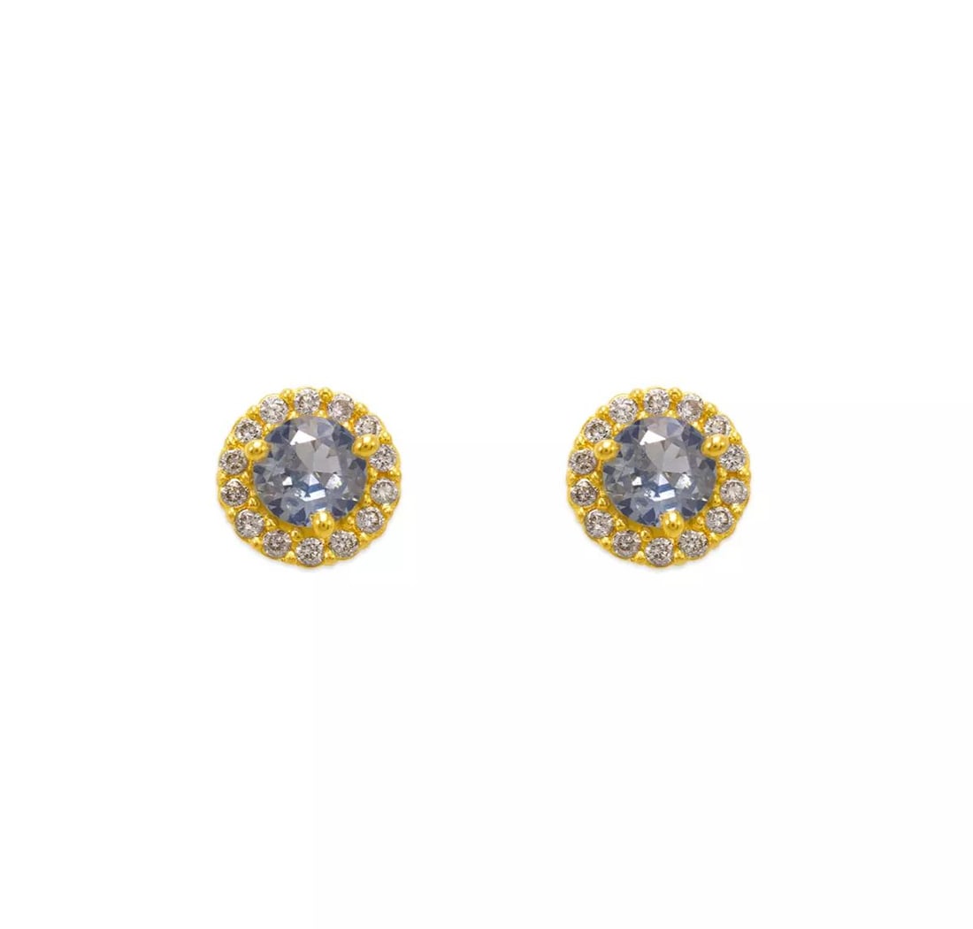 NEW 14K YELLOW LIGHT GOLD BLUE HEART CZ STUD EARRINGS: NEW 14K YELLOW LIGHT GOLD BLUE HEART CZ STUD EARRINGS 14K Yellow Gold Approx. 4mm Stone, 6mm Total Cubic Zirconia Screw Backing Available Colors: Blue, Pink, Purple, Red, White, Yellow Weight: 2.0 Gra
