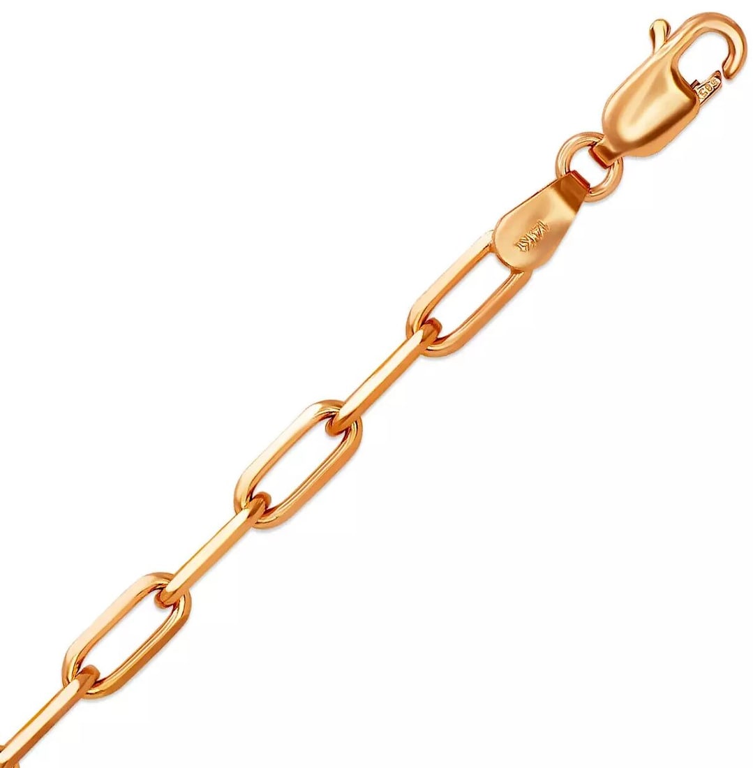 NEW 14K ROSE GOLD FORZATA ROSE CHAIN NECKLACE (1 of 2)