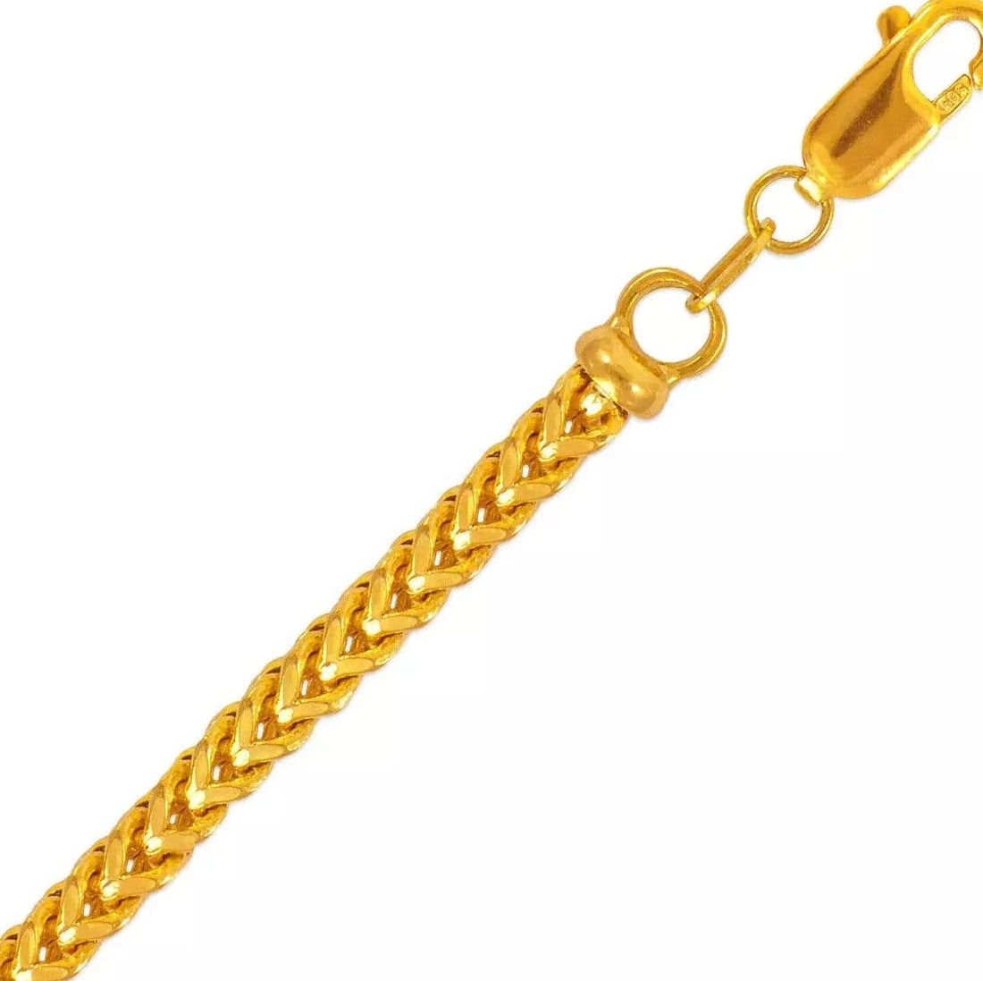 NEW 14K YELLOW GOLD HOLLOW FRANCO CHAIN NECKLACE: NEW 14K YELLOW GOLD HOLLOW FRANCO CHAIN NECKLACE 14K Yellow Gold Apx Weight 2.0mm 18" = 5.6g 2.7mm 18" = 10.2g 3.3mm 18" = 16.4g High Polished Hollow Lobster Lock Available in White and White Pave Gol