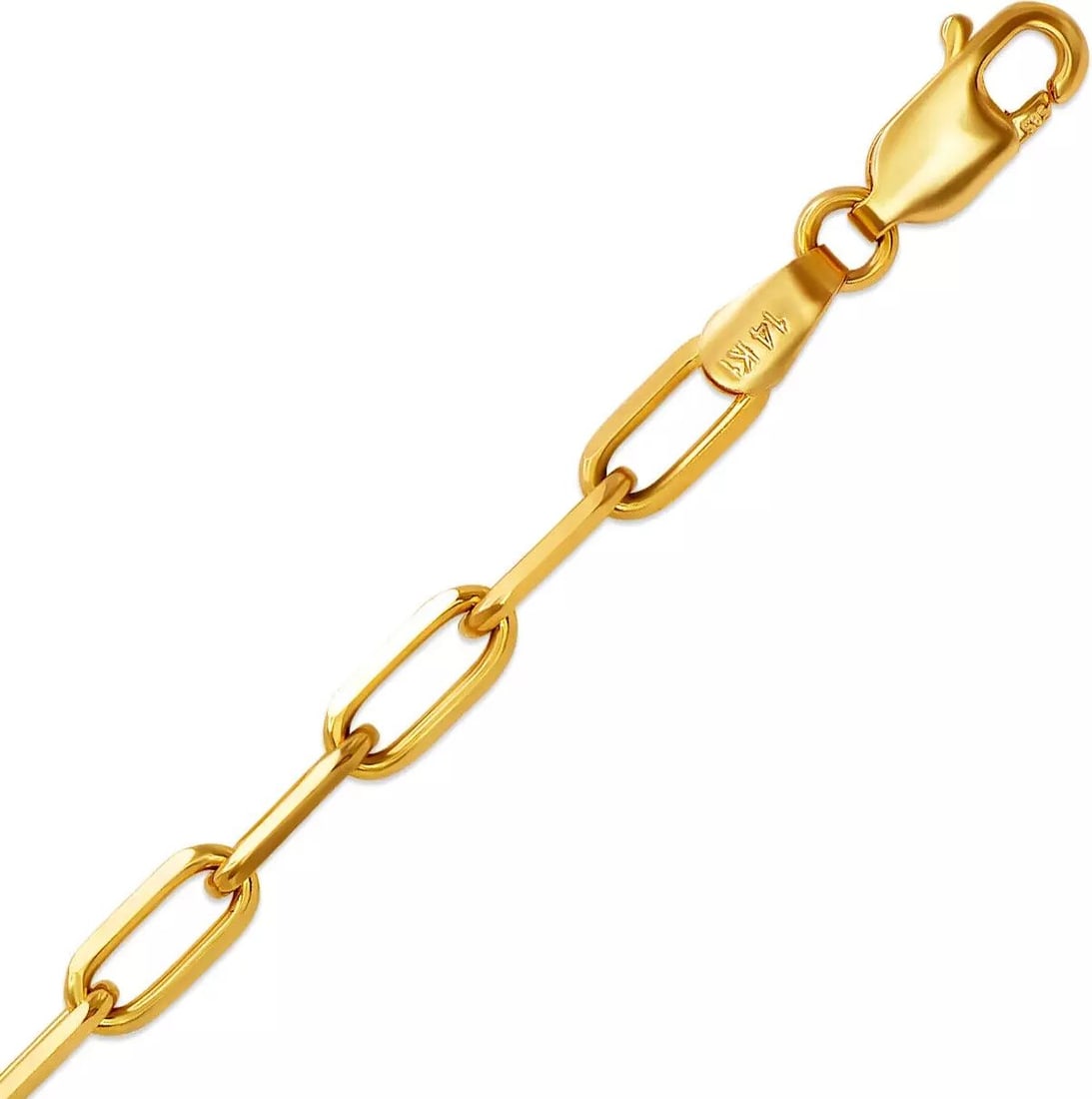 NEW 14K YELLOW GOLD FORZATA CHAIN NECKLACE (1 of 2)