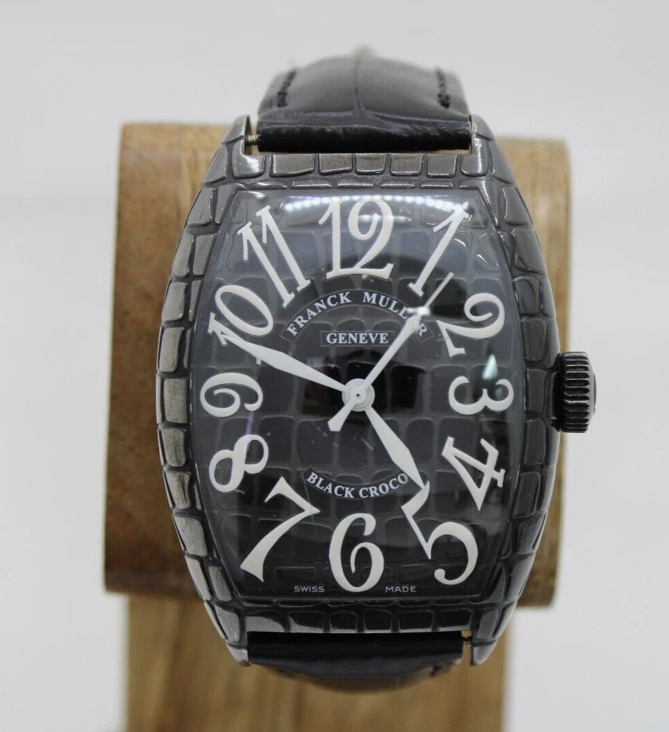 FRANCK MULLER TONAU COURBE BLACK CROCO 40MM AUTOMATIC WATCH 8880 SC BLK CRO: FRANCK MULLER TONAU COURBE BLACK CROCO 40MM AUTOMATIC WATCH 8880 SC BLK CRO FRANCK MULLER TONAU COURBE BLACK CROCO 40MM AUTOMATIC WATCH 8880 SC BLK CRO Description Franck Muller Tonau Courbe Black Cro