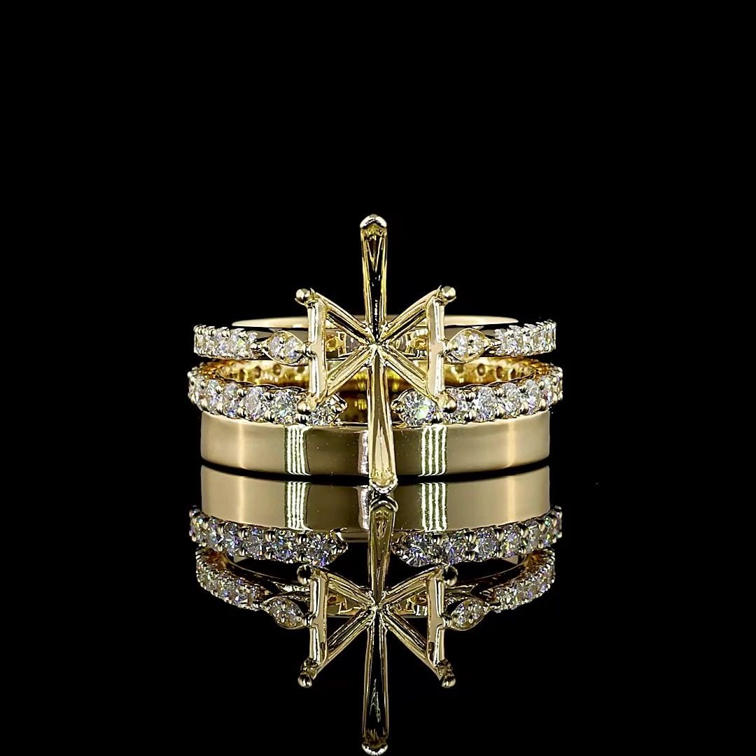 LAB-GROWN 5.01 CARAT ANTIQUE MARQUISE E-VVS2 DIAMOND 14K YELLOW GOLD SOLITAIRE D (1 of 2)