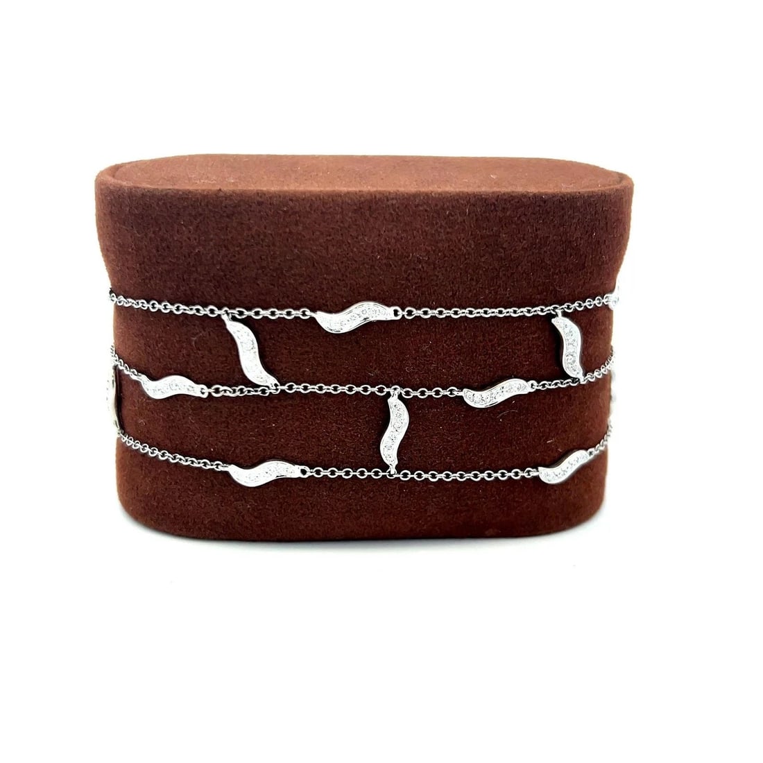 0.30 CARAT ROUND BRILLIANT G VS DIAMOND 18 KARAT WHITE GOLD LINK BRACELET: 0.30 CARAT ROUND BRILLIANT G VS DIAMOND 18 KARAT WHITE GOLD LINK BRACELET 0.30 CARAT ROUND BRILLIANT G VS DIAMOND 18 KARAT WHITE GOLD LINK BRACELET PRODUCT DESCRIPTION Title: 0.30 Carat Round Brillian