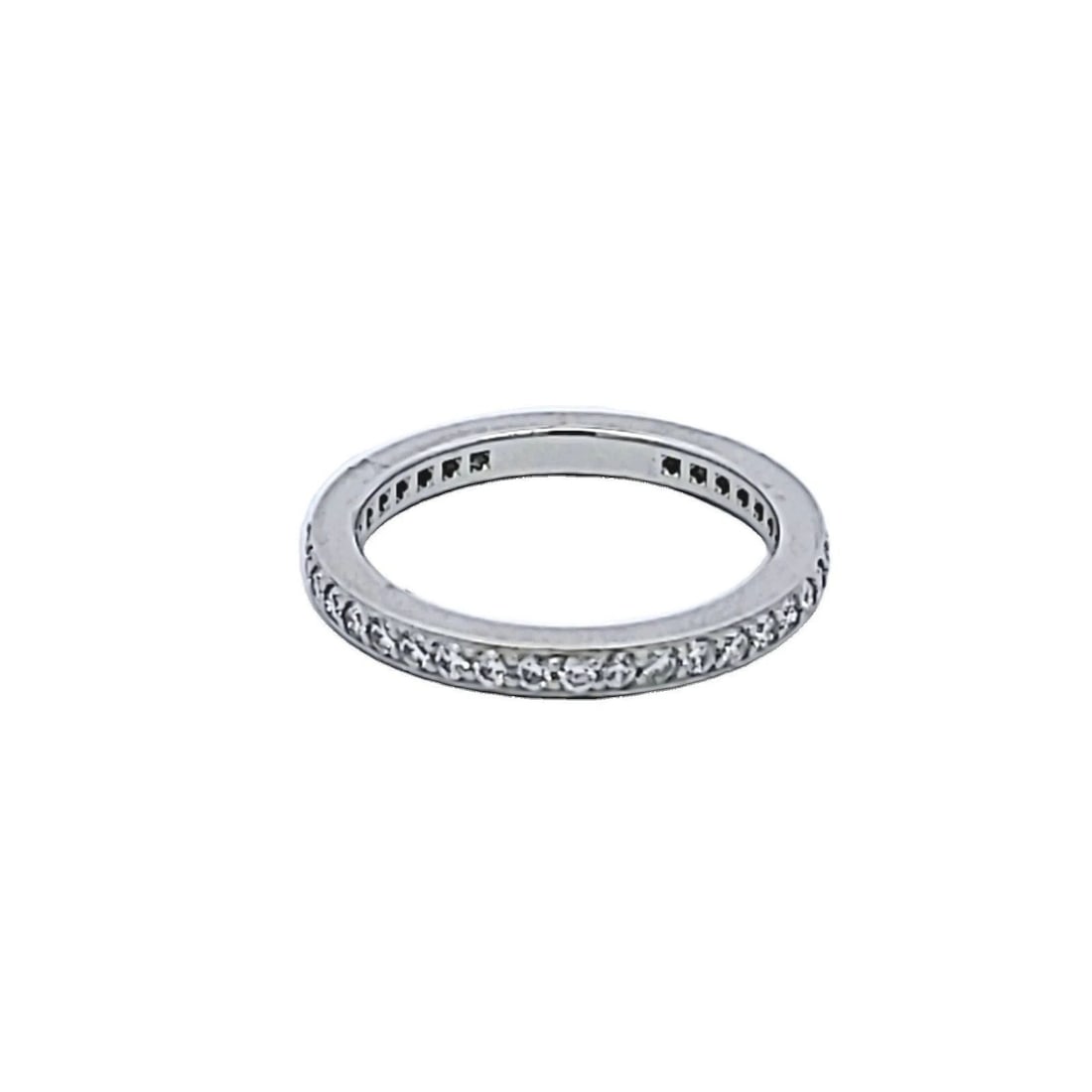 TIFFANY & CO. 0.25 CARAT ROUND BRILLIANT F VS1 DIAMOND PLATINUM BAND RING: TIFFANY & CO. 0.25 CARAT ROUND BRILLIANT F VS1 DIAMOND PLATINUM BAND RING Tiffany & Co. Tiffany & Co. 0.25 Carat Round Brilliant F VS1 Diamond Platinum Band Ring Details Department Unisex Adults Main