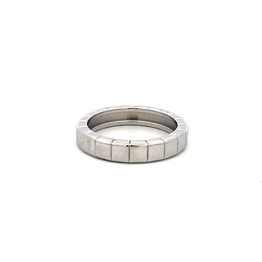 VINTAGE 7.70 GRAMS SIZE 8 4.40 MM CHOPARD PLATINUM BAND RING (1 of 2)