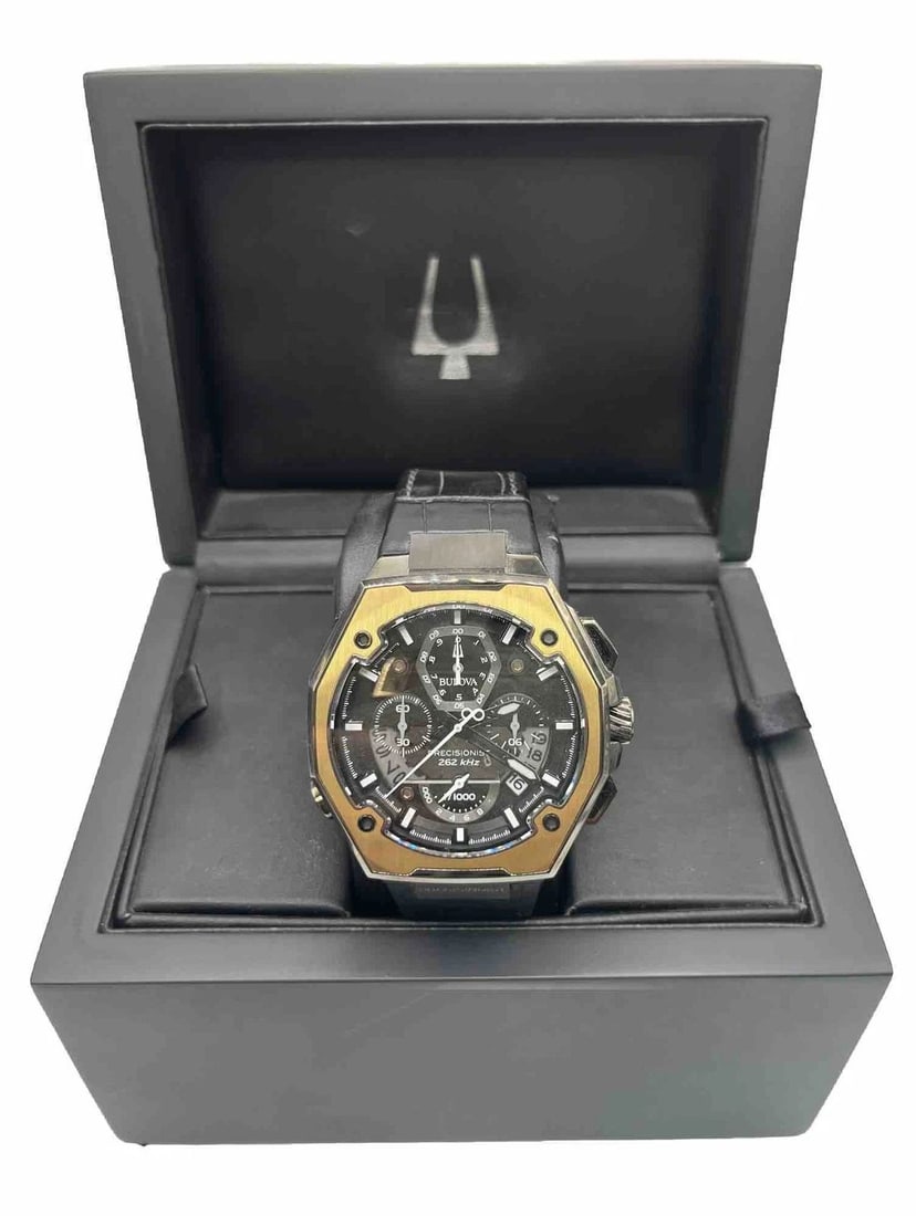 LIMITED EDITION BULOVA PRECISIONIST X 10TH ANNIVERSAY WATCH: LIMITED EDITION BULOVA PRECISIONIST X 10TH ANNIVERSAY WATCH Marking the 10th anniversary of the Precisionist, The Precisionist X Limited Edition of 100 pieces, is a celebration of unparalleled accurac