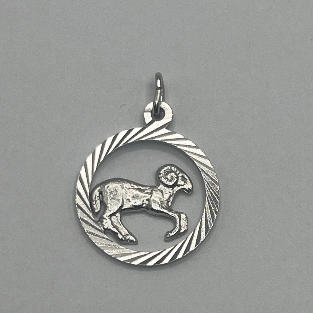 ARIES STERLING SILVER CHARM (1 of 2)