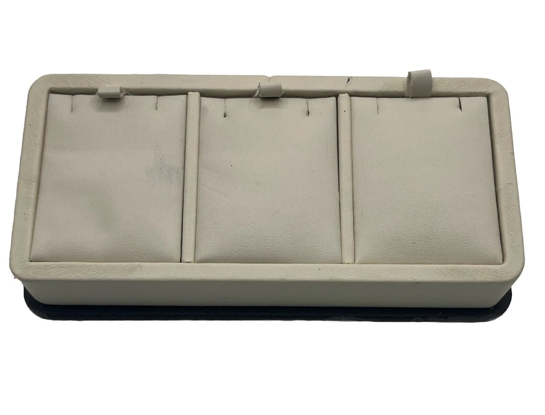 TRIPLE NECKLACE DISPLAY UNIT: TRIPLE NECKLACE DISPLAY UNIT Showcase your precious collection with this elegant Triple Necklace Display Unit. Crafted to perfection, this unit is suitable for displaying your favorite necklaces in a