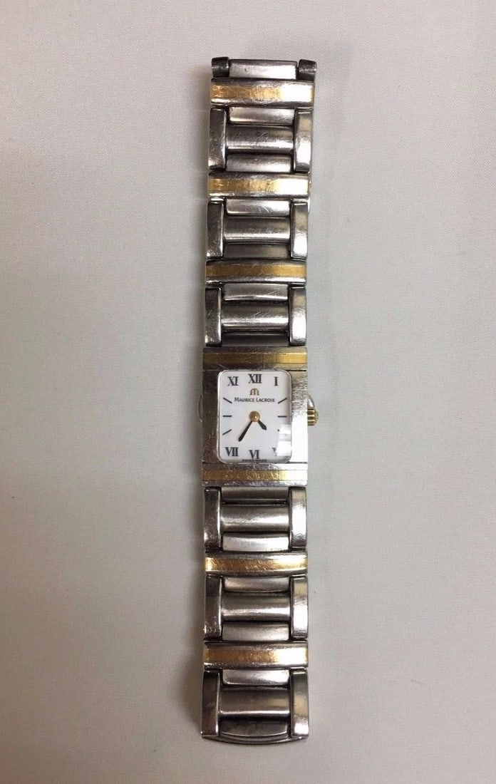 MAURICE LACROIX TWO-TONE MIROS INTEGRAL QUARTZ WOMEN'S WATCH (1 of 2)