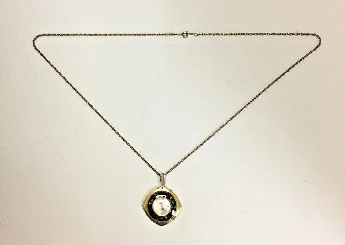 LEGANT 17 JEWELS INCABLOC SWISS MADE 12K GF NECKLACE WATCH: LEGANT 17 JEWELS INCABLOC SWISS MADE 12K GF NECKLACE WATCH LeGANT 17 Jewels Incabloc Swiss Made 12k GF Necklace Watch You are bidding on a pre-owned LeGANT 17 Jewels Incabloc Swiss Made 12k GF Necklac