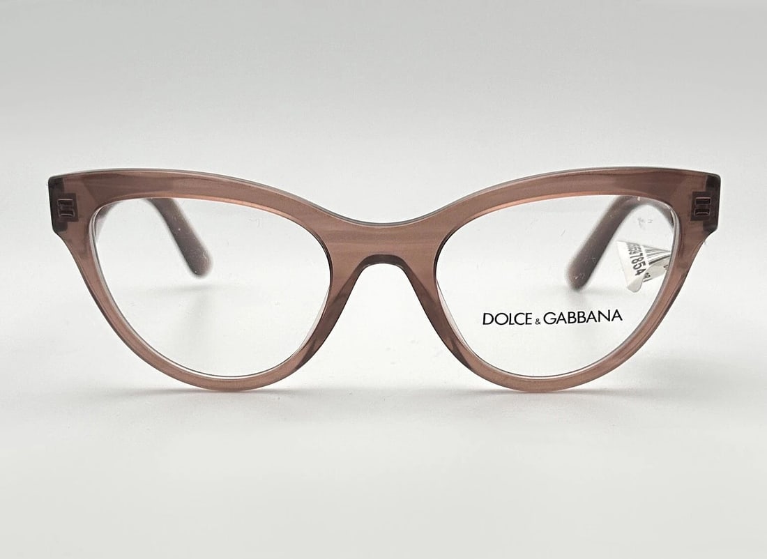 DOLCE & GABBANA PINK TRANSPARENT SEEING GLASSES DG3372 3411 DISPLAY MODEL: DOLCE & GABBANA PINK TRANSPARENT SEEING GLASSES DG3372 3411 DISPLAY MODEL Dolce & Gabbana Pink Transparent Seeing Glasses DG3372 3411 DISPLAY MODEL Condition: New with tags however it is a display mod