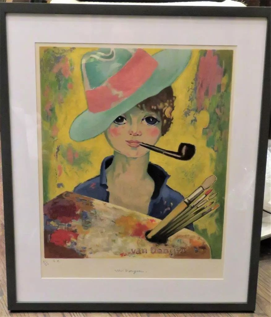 SIGNED ARTIST PROOF KEES VAN DONGEN LITHOGRAPH (1 of 1)