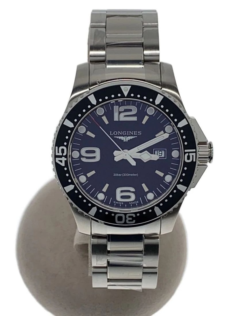 LONGINES HYDROCONQUEST QUARTZ L3.730.4 MEN'S WATCH (1 of 2)