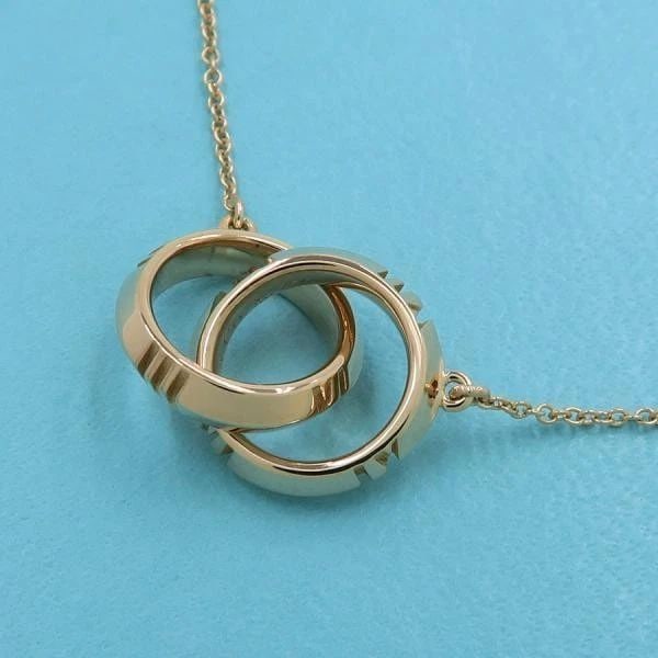 TIFFANY & CO. ATLAS INTERLOCKING K18RG LENGTH 45CM NECKLACE PRE OWNED: TIFFANY & CO. ATLAS INTERLOCKING K18RG LENGTH 45CM NECKLACE PRE OWNED Item Description Brand Tiffany & Co.Product Type necklaceSize 40 or 45 cmmaterial RG Rose GoldMaterial) 750RG Length) Approximatel