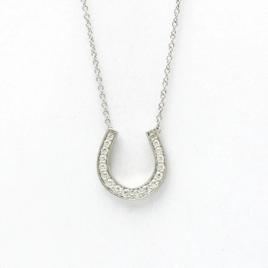 TIFFANY & CO. HORSESHOE PLATINUM DIAMOND LENGTH 41CM NECKLACE PRE OWNED: TIFFANY & CO. HORSESHOE PLATINUM DIAMOND LENGTH 41CM NECKLACE PRE OWNED TIFFANY & CO. HORSESHOE PLATINUM DIAMOND LENGTH 41CM NECKLACE PRE OWNED Item Description Brand: Tiffany & Co. Model: Horseshoe D