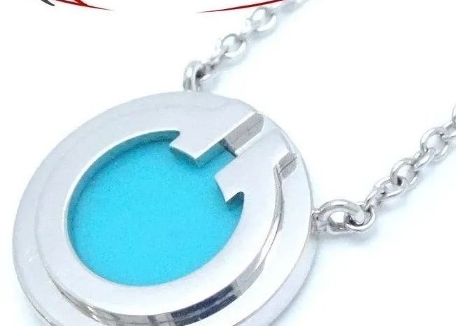 TIFFANY & CO. T CIRCLE TURQUOISE K18WG LENGTH 45.5CM NECKLACE PRE OWNED: TIFFANY & CO. T CIRCLE TURQUOISE K18WG LENGTH 45.5CM NECKLACE PRE OWNED TIFFANY & CO. T CIRCLE TURQUOISE K18WG LENGTH 45.5CM NECKLACE PRE OWNED Item Description Material: 18K White Gold Size: 40.5cm -