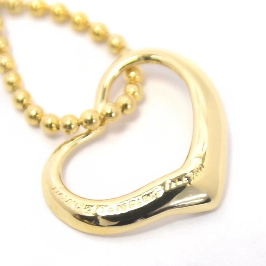 TIFFANY & CO. OPEN HEART K18 YELLOW GOLD LENGTH 40.5CM NECKLACE PRE OWNED B0928: TIFFANY & CO. OPEN HEART K18 YELLOW GOLD LENGTH 40.5CM NECKLACE PRE OWNED B0928 TIFFANY & CO. OPEN HEART K18 YELLOW GOLD LENGTH 40.5CM NECKLACE PRE OWNED Item Description Brand: Tiffany & Co. Material