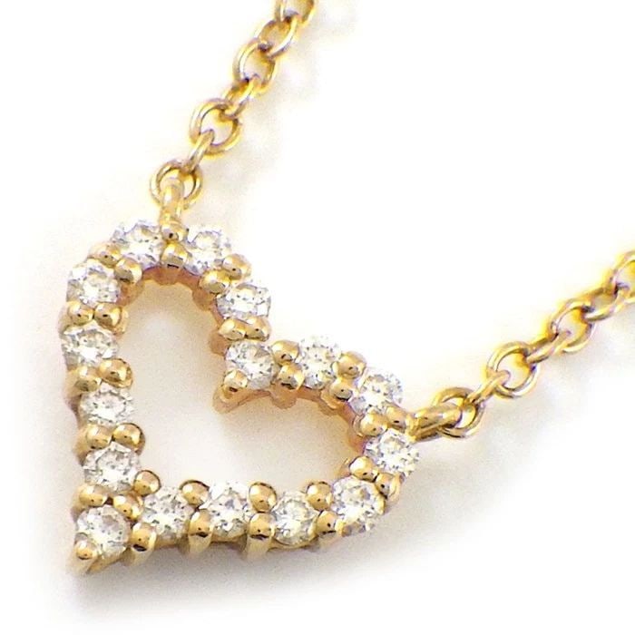 TIFFANY & CO. SENTIMENTAL HEART EXTRA MINI DIAMOND NECKLACE K18PG 41.2CM Y1130: TIFFANY & CO. SENTIMENTAL HEART EXTRA MINI DIAMOND NECKLACE K18PG 41.2CM Y1130 Item Description Brand Name: Tiffany & Co.Product Name: Tiffany & Co. Sentimental Heart Extra Mini Diamond Necklace K18PG