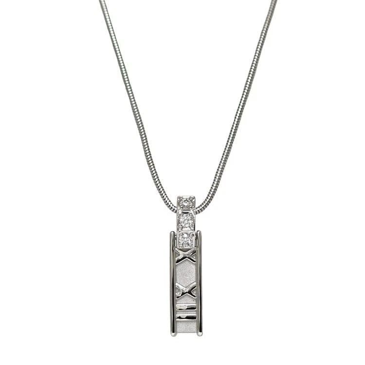 TIFFANY & CO. ATLAS BAR DIAMOND K18WG LENGTH 40CM NECKLACE PRE OWNED: TIFFANY & CO. ATLAS BAR DIAMOND K18WG LENGTH 40CM NECKLACE PRE OWNED TIFFANY & CO. ATLAS BAR DIAMOND K18WG LENGTH 40CM NECKLACE PRE OWNED Item Description Brand: Tiffany & Co. Product Name: Atlas Bar