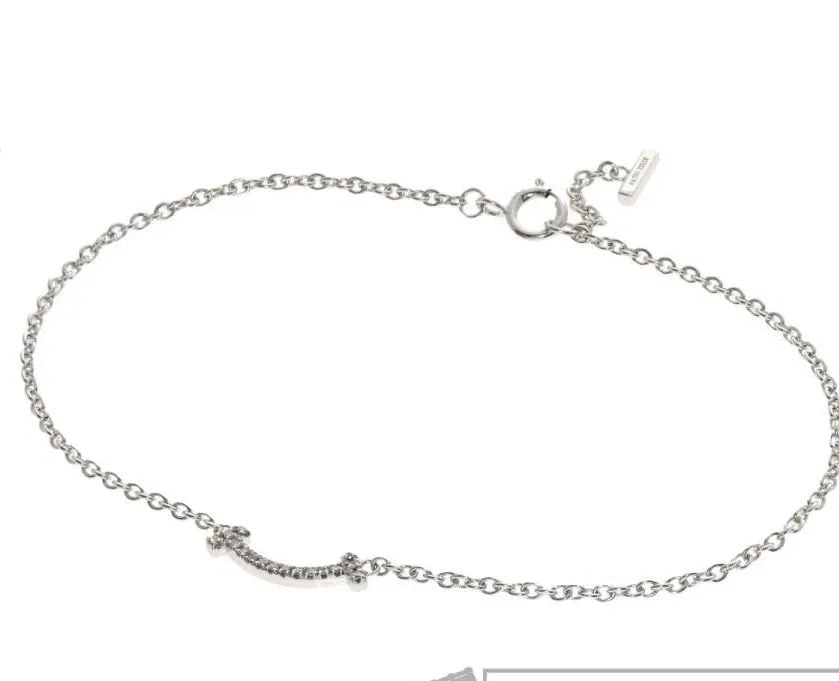 TIFFANY & CO. T SMILE MINI DIAMOND K18WG LENGTH 17CM BRACELET PRE OWNED: TIFFANY & CO. T SMILE MINI DIAMOND K18WG LENGTH 17CM BRACELET PRE OWNED Item Description Brand: TIFFANY & Co. Item: Bracelet Material: K18WG Size: Top size: approx. 3.6 x 13.5 x 1.5 mm Inner circumfer