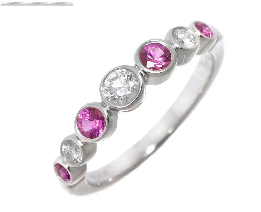 TIFFANY & CO. JAZZ US SIZE NO. 5-5.5 DIAMOND SAPPHIRE PT950 RING PRE OWNED U0928: TIFFANY & CO. JAZZ US SIZE NO. 5-5.5 DIAMOND SAPPHIRE PT950 RING PRE OWNED U0928 TIFFANY & CO. JAZZ US SIZE NO. 5-5.5 DIAMOND SAPPHIRE PT950 RING PRE OWNED Item Description Description of Item BRAND T