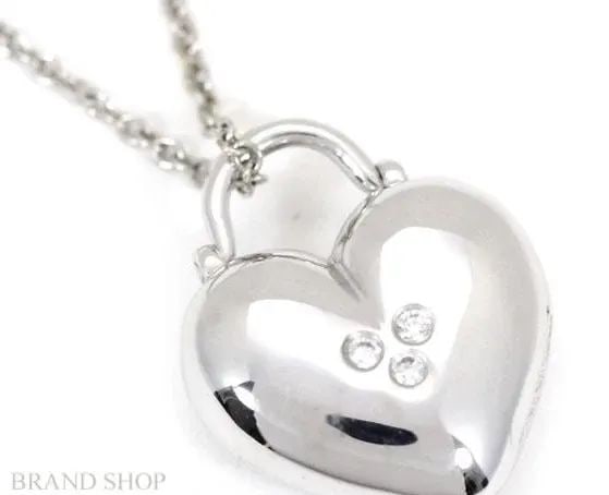 TIFFANY & CO. SENTIMENTAL HEART DIAMOND LENGTH 41CM NECKLACE PRE OWNED (1 of 1)