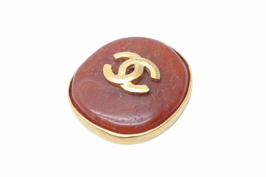 CHANEL COCO MARK MARBLE BINAURAL 98P GP 14.3G GOLD BROWN EARRINGS PREOWNED U0919: CHANEL COCO MARK MARBLE BINAURAL 98P GP 14.3G GOLD BROWN EARRINGS PREOWNED U0919 CHANEL COCO MARK MARBLE BINAURAL 98P GP 14.3G GOLD BROWN EARRINGS PREOWNED Item Description Description of Item [Brand]