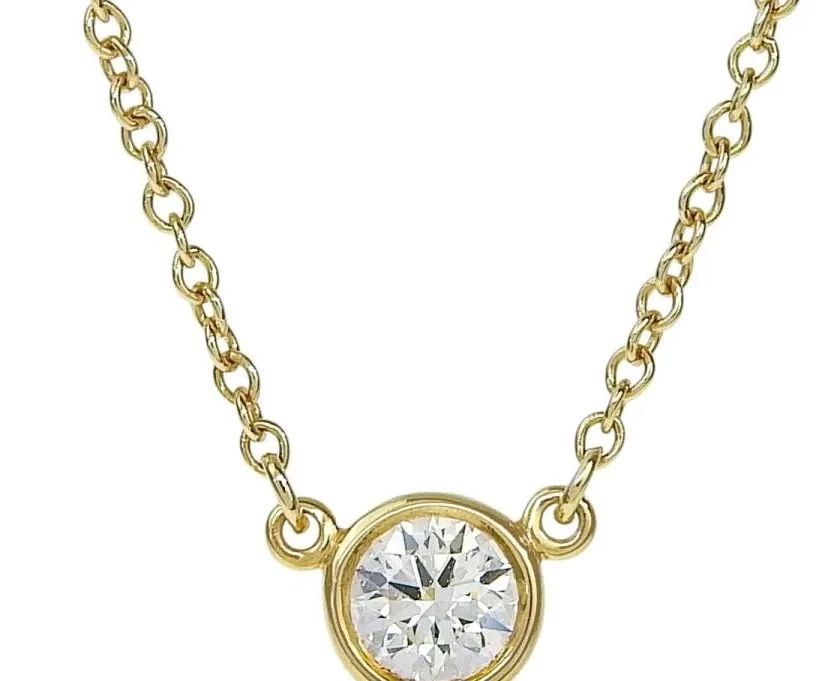 TIFFANY & CO. PERETTI BY THE YARD DIAMOND LENGTH 41CM NECKLACE PRE OWNED: TIFFANY & CO. PERETTI BY THE YARD DIAMOND LENGTH 41CM NECKLACE PRE OWNED TIFFANY & CO. PERETTI BY THE YARD DIAMOND LENGTH 41CM NECKLACE PRE OWNED Item Description [Brand] TIFFANY & Co. [Line] Elsa Per