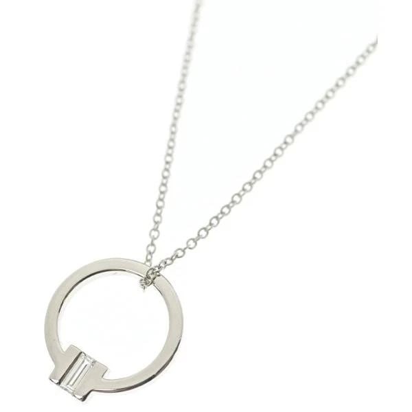 TIFFANY & CO. T SQUARE DIAMOND K18WG LENGTH 45CM NECKLACE PRE OWNED: TIFFANY & CO. T SQUARE DIAMOND K18WG LENGTH 45CM NECKLACE PRE OWNED TIFFANY & CO. T SQUARE DIAMOND K18WG LENGTH 45CM NECKLACE PRE OWNED Item Description Brand : Tiffany & Co. Color] K18WG [Size] - [Ac