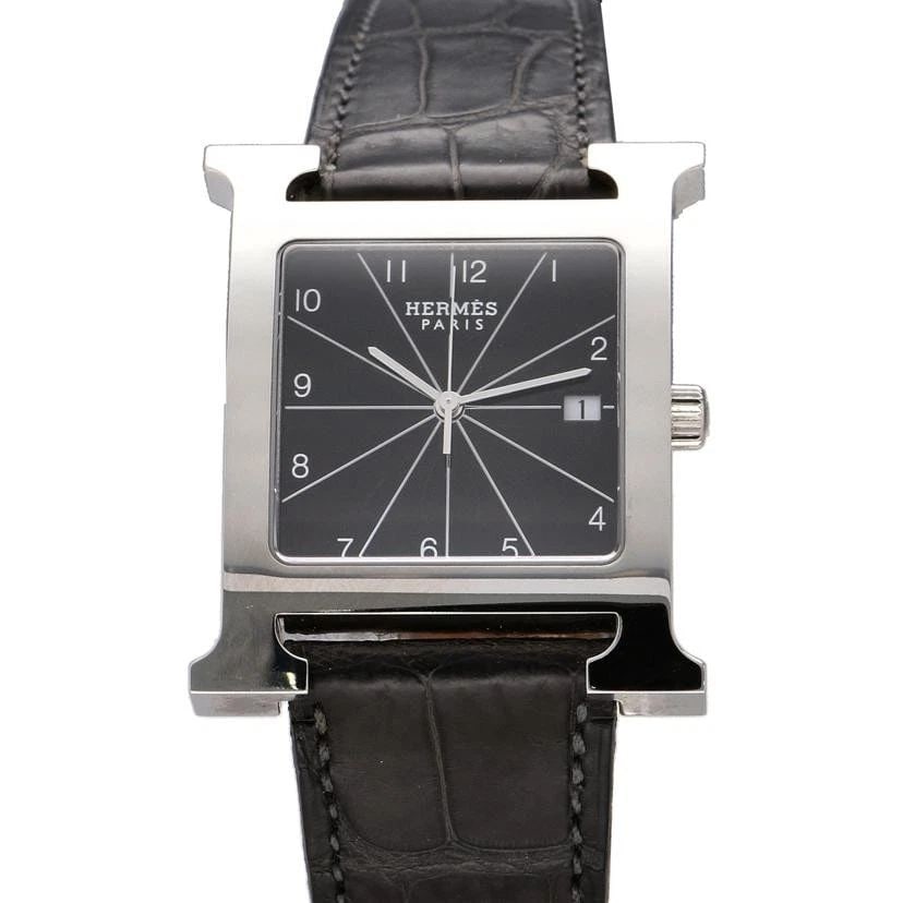 HERMES H WATCH HH1.810 UNISEX WATCH: HERMES H WATCH HH1.810 UNISEX WATCH Item Description Brand: HERMESProduct Name: H WatchModel Number: HH1.810Serial Number/Serial Number: 227****Condition Rank: AB/Good condition, with some signs of we