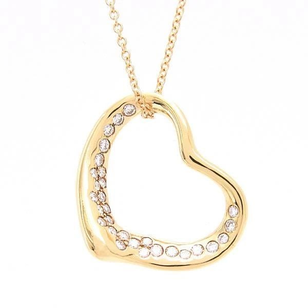 TIFFANY & CO. OPEN HEART DIAMOND K18YG LENGTH 40.5 CM NECKLACE PRE OWNED: TIFFANY & CO. OPEN HEART DIAMOND K18YG LENGTH 40.5 CM NECKLACE PRE OWNED TIFFANY & CO. OPEN HEART DIAMOND K18YG LENGTH 40.5 CM NECKLACE PRE OWNED Item Description Brand Tiffany Product name 750YG Open