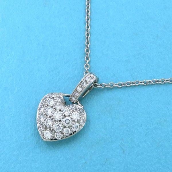 TIFFANY & CO. SENTIMENTAL HEART DIAMOND LENGTH 41CM NECKLACE PRE OWNED (1 of 2)