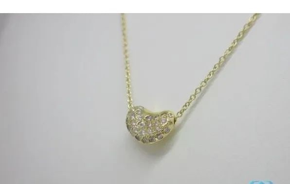 TIFFANY & CO. PERETTI BEAN DIAMOND K18YG LENGTH 38CM NECKLACE PRE OWNED: TIFFANY & CO. PERETTI BEAN DIAMOND K18YG LENGTH 38CM NECKLACE PRE OWNED TIFFANY & CO. PERETTI BEAN DIAMOND K18YG LENGTH 38CM NECKLACE PRE OWNED Item Description Brand name : Tiffany & Co. line ?Elsa P