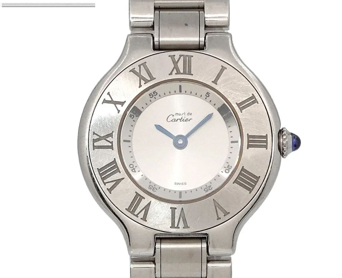 CARTIER MUST 21 VANTIAN W10109T2 LADIES WATCH: CARTIER MUST 21 VANTIAN W10109T2 LADIES WATCH CARTIER MUST 21 VANTIAN W10109T2 LADIES WATCH Item Description STYLE From Cartier, this is a "must 21" women's watch with Roman indexes engraved on the wi