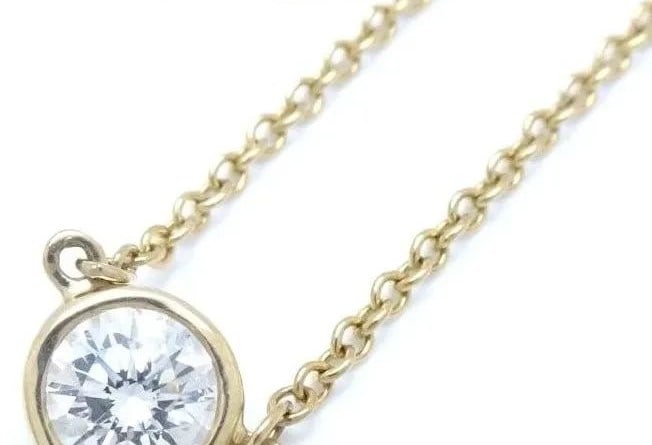 TIFFANY & CO. DIAMOND BY THE YARD PERETTI 42CM LENGTH NECKLACE PRE OWNED: TIFFANY & CO. DIAMOND BY THE YARD PERETTI 42CM LENGTH NECKLACE PRE OWNED TIFFANY & CO. DIAMOND BY THE YARD PERETTI 42CM LENGTH NECKLACE PRE OWNED Item Description Brand: Tiffany & Co. Material: 18K Ye