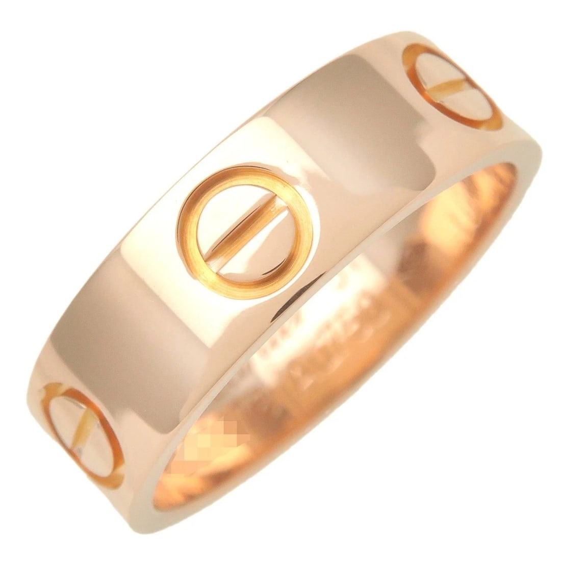 CARTIER LOVE RING #51 US SIZE NO. 5.5 K18 PINK GOLD RING PRE OWNED (1 of 2)