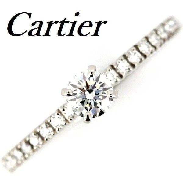 ETINCEL DE CARTIER DIAMOND 0.18CT PT950 #47 US SIZE NO. 4 RING PRE OWNED: ETINCEL DE CARTIER DIAMOND 0.18CT PT950 #47 US SIZE NO. 4 RING PRE OWNED Item Description Description of Item Weight: 0.18ct Color: E Clarity: IF Cut: Excellent Polish: Excellent Symmetry: Excellent M