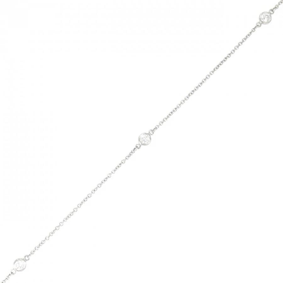 TIFFANY & CO. PERETTI BY THE YARD DIAMOND LENGTH 18CM BRACELET PRE OWNED (1 of 2)