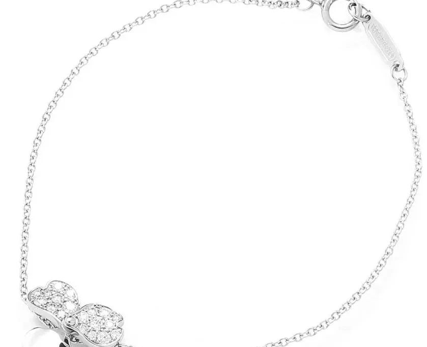 TIFFANY & CO. PETAL FLOWER DIAMOND PT950 LENGTH 16CM BRACELET PRE OWNED: TIFFANY & CO. PETAL FLOWER DIAMOND PT950 LENGTH 16CM BRACELET PRE OWNED Item Description [Brand] TIFFANY & Co. [Product Name] Tiffany Bracelet [Size] Wrist Circumference: Approx. 16.0 cm Weight: Appro