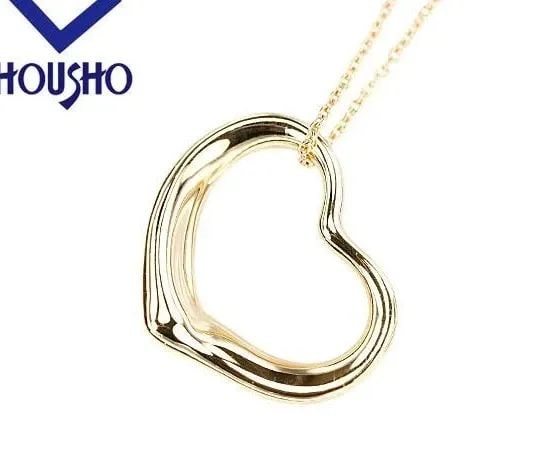 TIFFANY & CO. PERETTI OPEN HEART K18YG LENGTH 38.5CM NECKLACE PRE OWNED: TIFFANY & CO. PERETTI OPEN HEART K18YG LENGTH 38.5CM NECKLACE PRE OWNED TIFFANY & CO. PERETTI OPEN HEART K18YG LENGTH 38.5CM NECKLACE PRE OWNED Item Description Brand : Tiffany & Co. Product Name: Tif