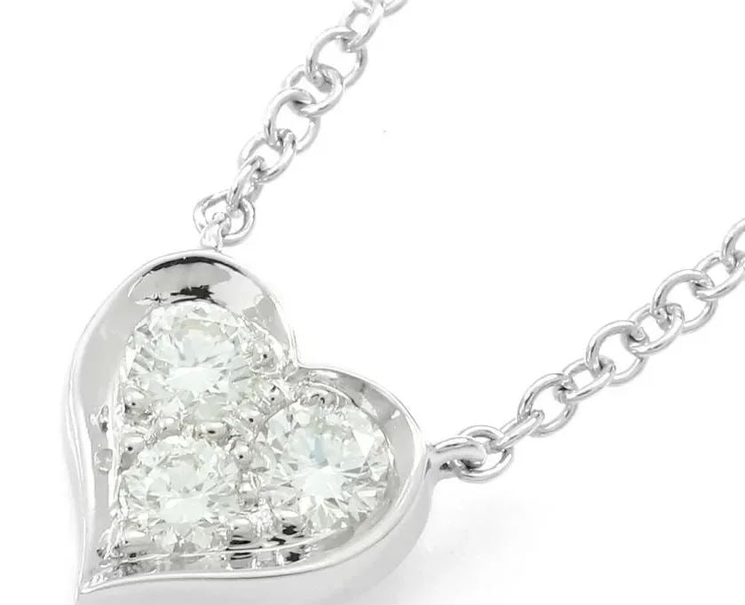 TIFFANY & CO. SENTIMENTAL HEART DIAMOND LENGTH 40.5CM NECKLACE PRE OWNED: TIFFANY & CO. SENTIMENTAL HEART DIAMOND LENGTH 40.5CM NECKLACE PRE OWNED TIFFANY & CO. SENTIMENTAL HEART DIAMOND LENGTH 40.5CM NECKLACE PRE OWNED Item Description Brand] TIFFANY & Co. [Product Name] T